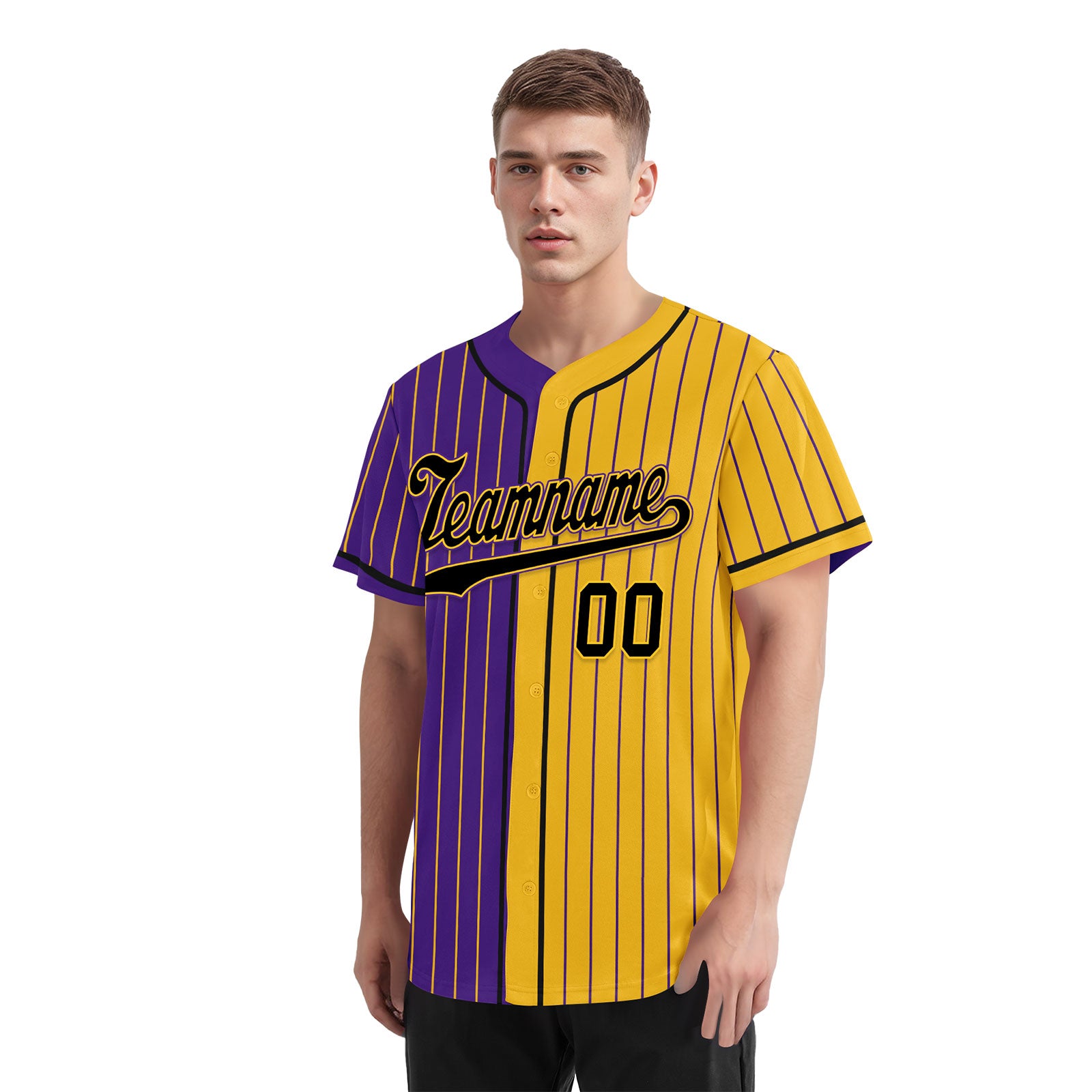 Custom Stripe Fashion Personalized Authentic Baseball Jersey BSBJ01-E06043-9