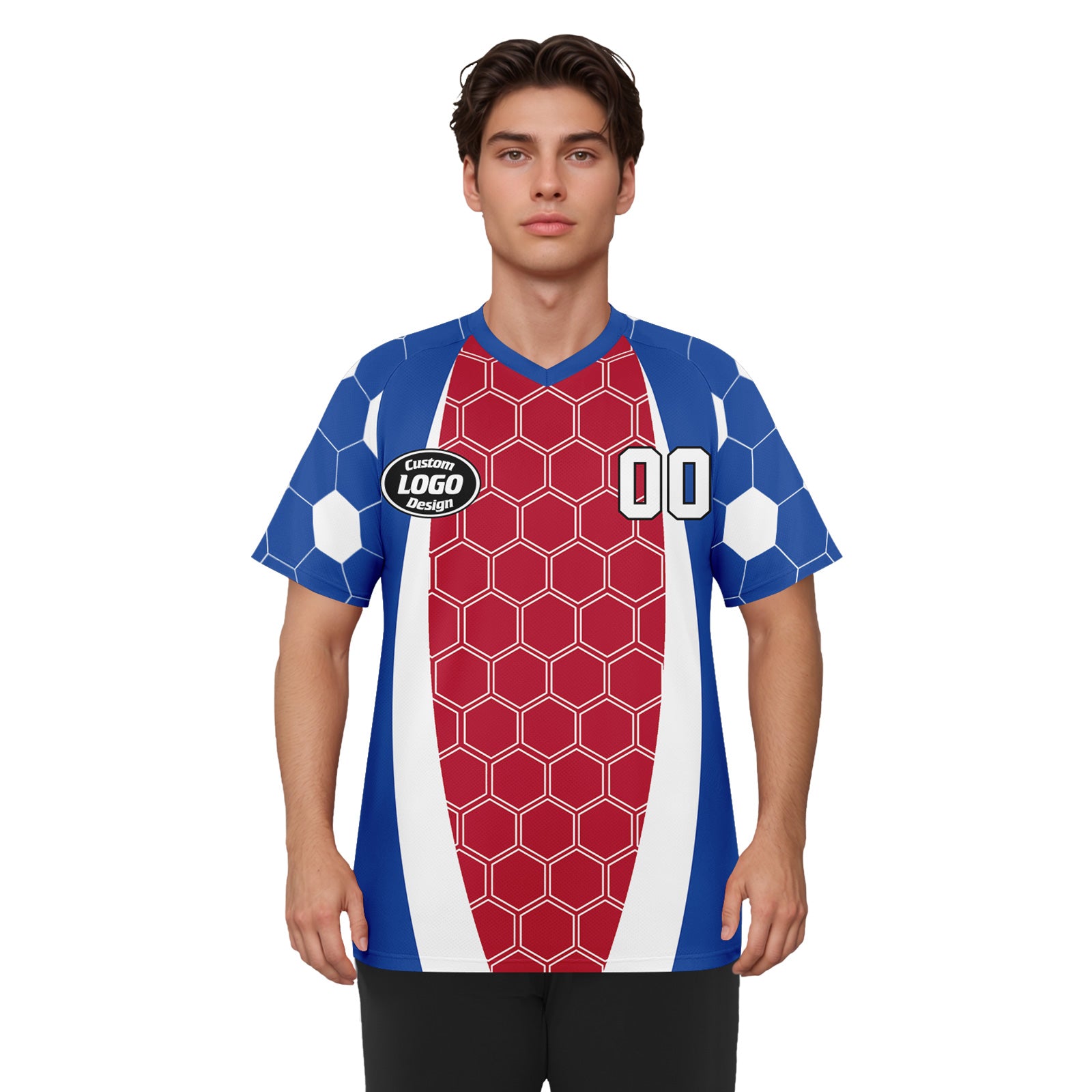 Custom France 2026 World Cup Football Shirt Customized Soccer Jersey for Fans Add Your Name & Number FZ190-F023107-12