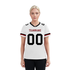 Custom White Black Classic Style Personalized Authentic Football Jersey FBJ02-bd0a700b