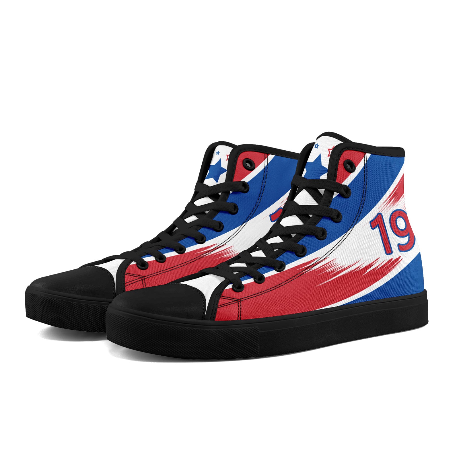 Custom South Korea 2026 World Cup Sneakers DIY Country Flag Running Shoes Lightweight Sport Shoes Gift for Football Fans Personalized Team Name and Logo FN024-F009120-4