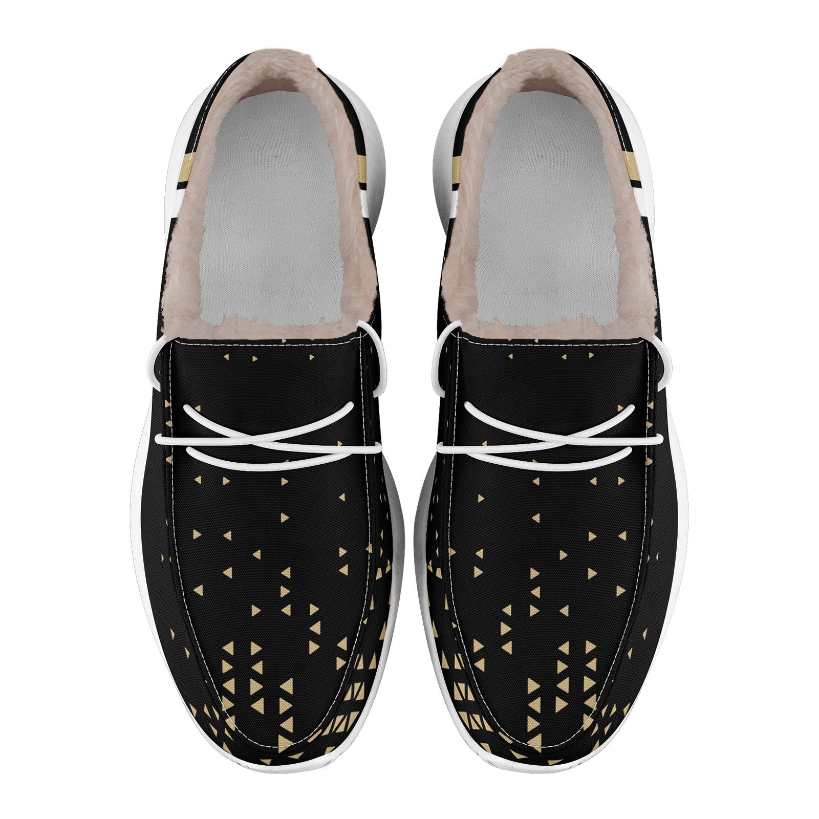 Custom Black Yellow New Orleans Shoes Personalized Sneaker FN042-D020279-19