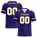Custom Purple Classic Style Personalized Authentic Football Jersey FBJ02-bd0a70cb