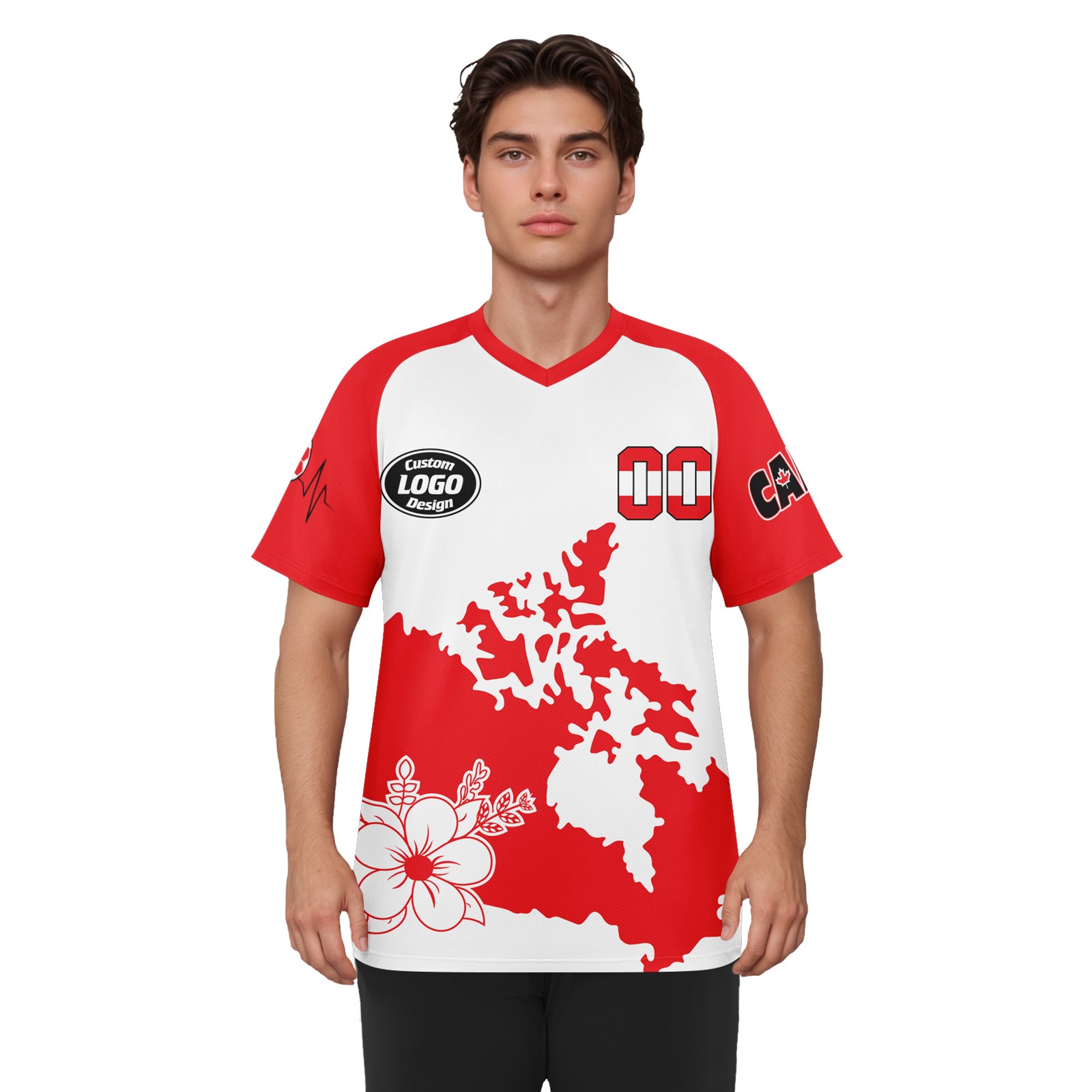 Custom Canada 2026 World Cup Football Shirt Customized Soccer Jersey for Fans Add Your Name & Number FZ190-F023094-5