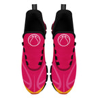 Custom Pink Yellow Maxsoul Shoes Personalized Sneaker FN003XD-D020391-20
