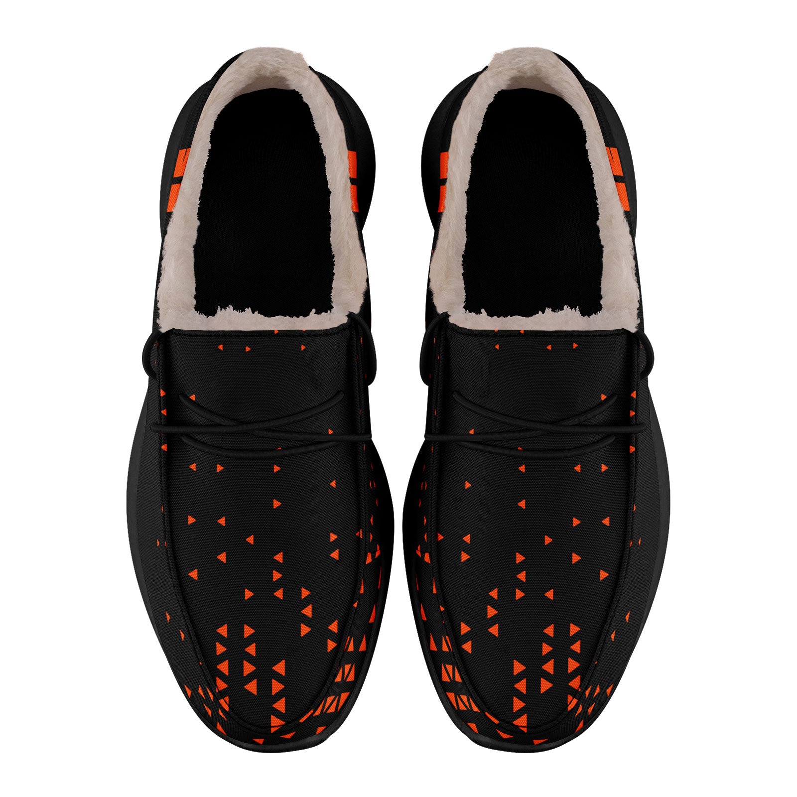 Custom Black Orange Cincinnati Shoes Personalized Sneaker FN042-D020279-6