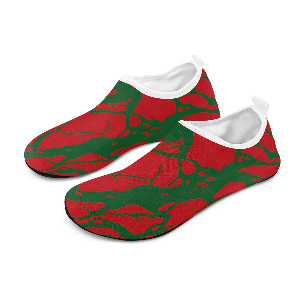 Custom Morocco 2026 World Cup Sneakers DIY Country Flag Running Shoes Lightweight Sport Shoes Gift for Football Fans Personalized Team Name and Logo FN086-F009143-3