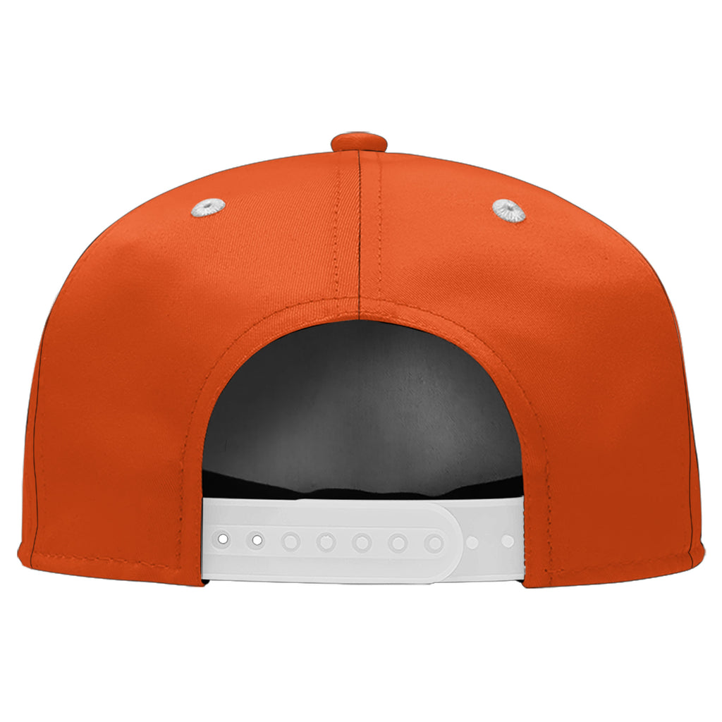 Custom Orange Denver Hat Sport Design Cap Stitched Adjustable Personalized PR067B-D020262-10