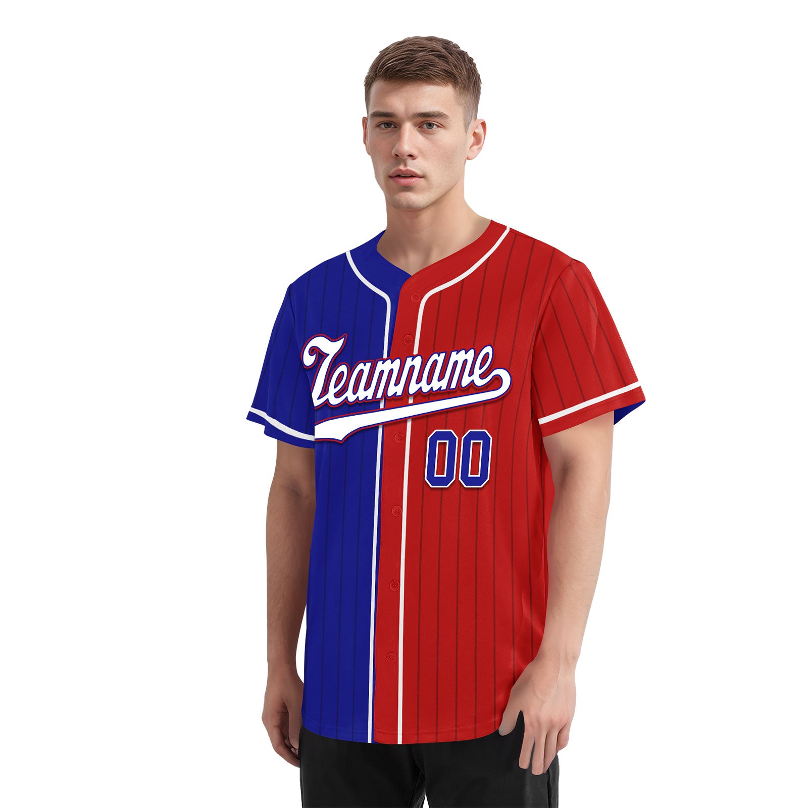 Custom Stripe Fashion Personalized Authentic Baseball Jersey BSBJ01-E06043-7