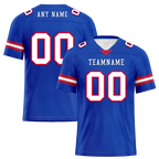 Custom Blue Classic Style Personalized Authentic Football Jersey FBJ02-bd0a70ca
