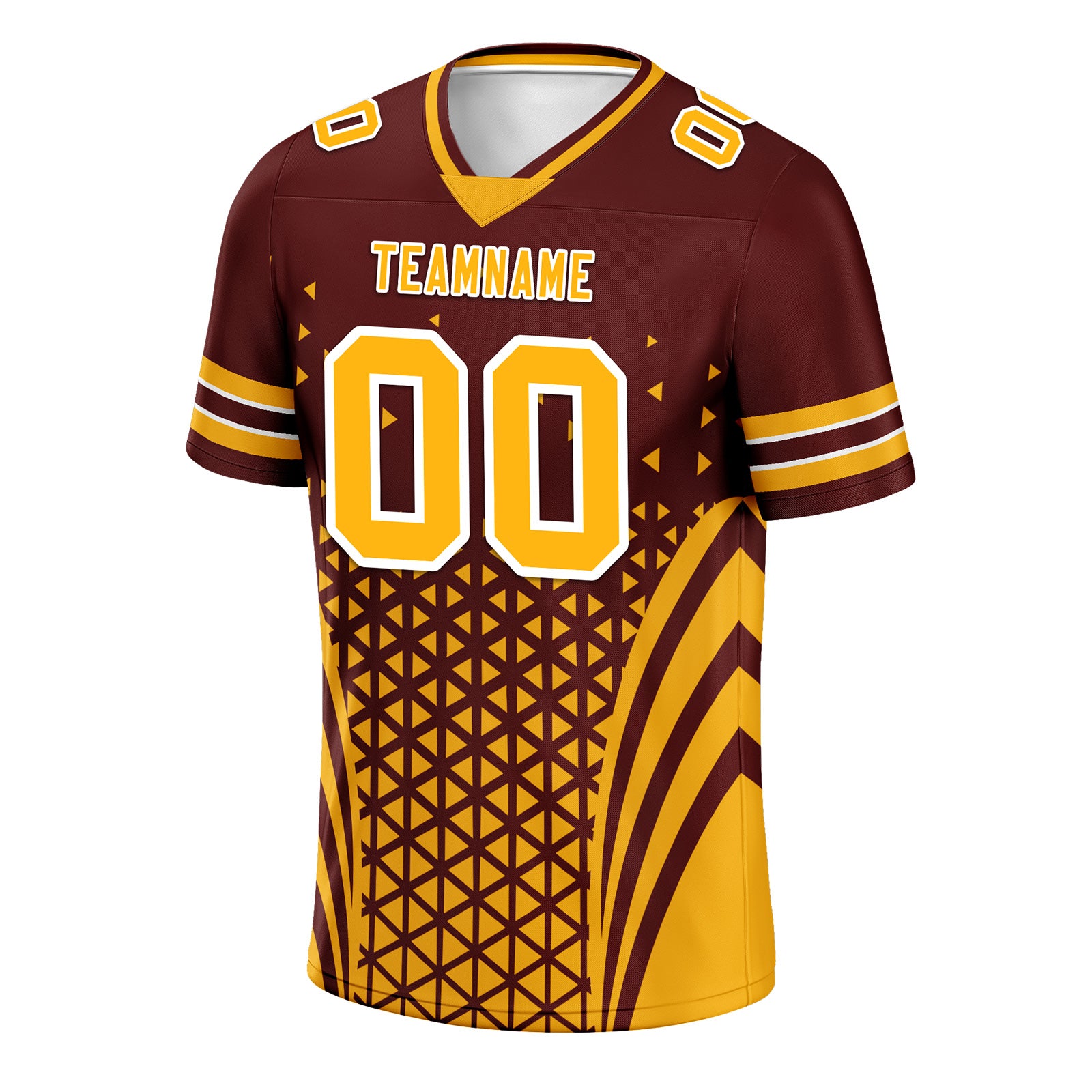 Custom Deep Red White Washington Football Jersey and Sports Shoes Combo Offer Personalized Combo ZH-D023031-31