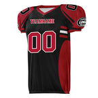 Custom Red Black Georgia High-Performance American Football Jersey FBJ06-D023001-3