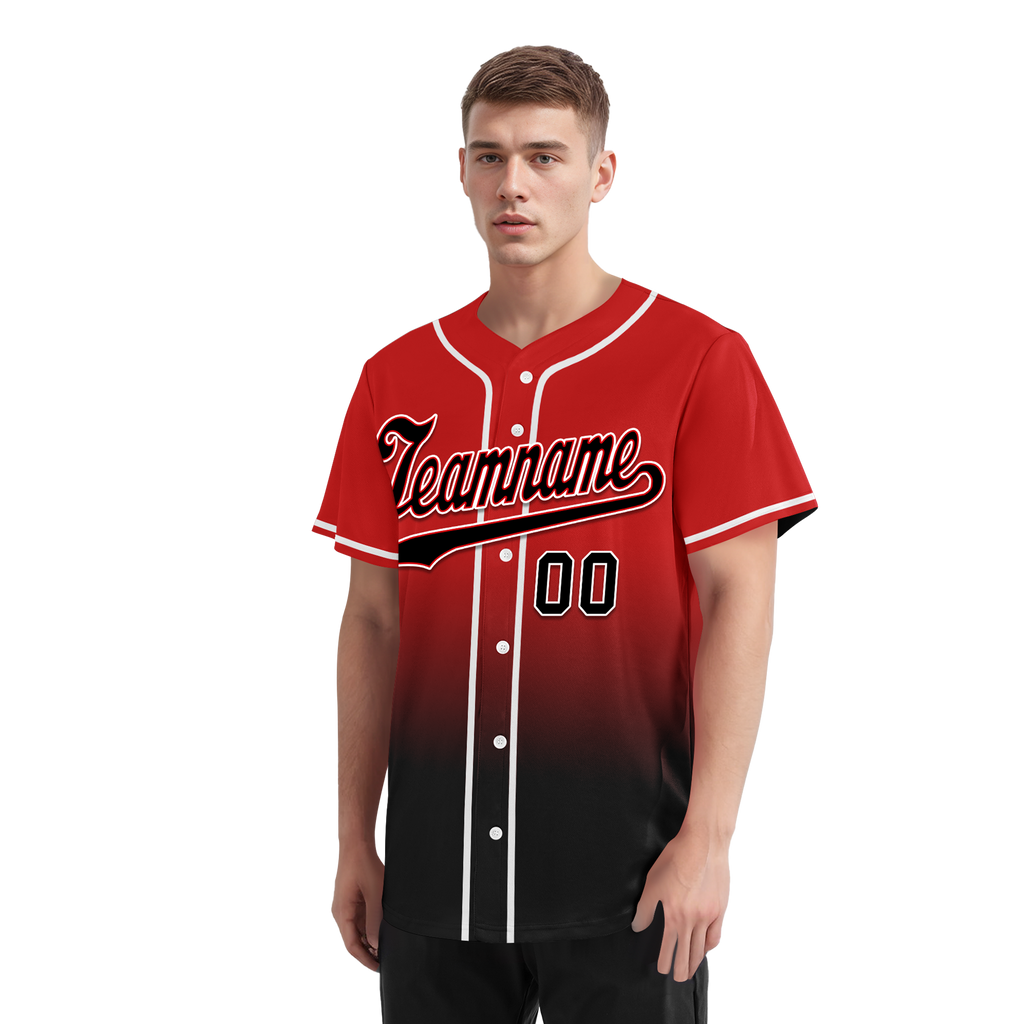 Custom Fade Fashion Personalized Authentic Baseball Jersey BSBJ01-D0a70ba