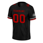 Custom Black Red Arizona Football Jersey and Firesoul Sports Shoes Combo Offer Personalized Combo ZH-D020273-1