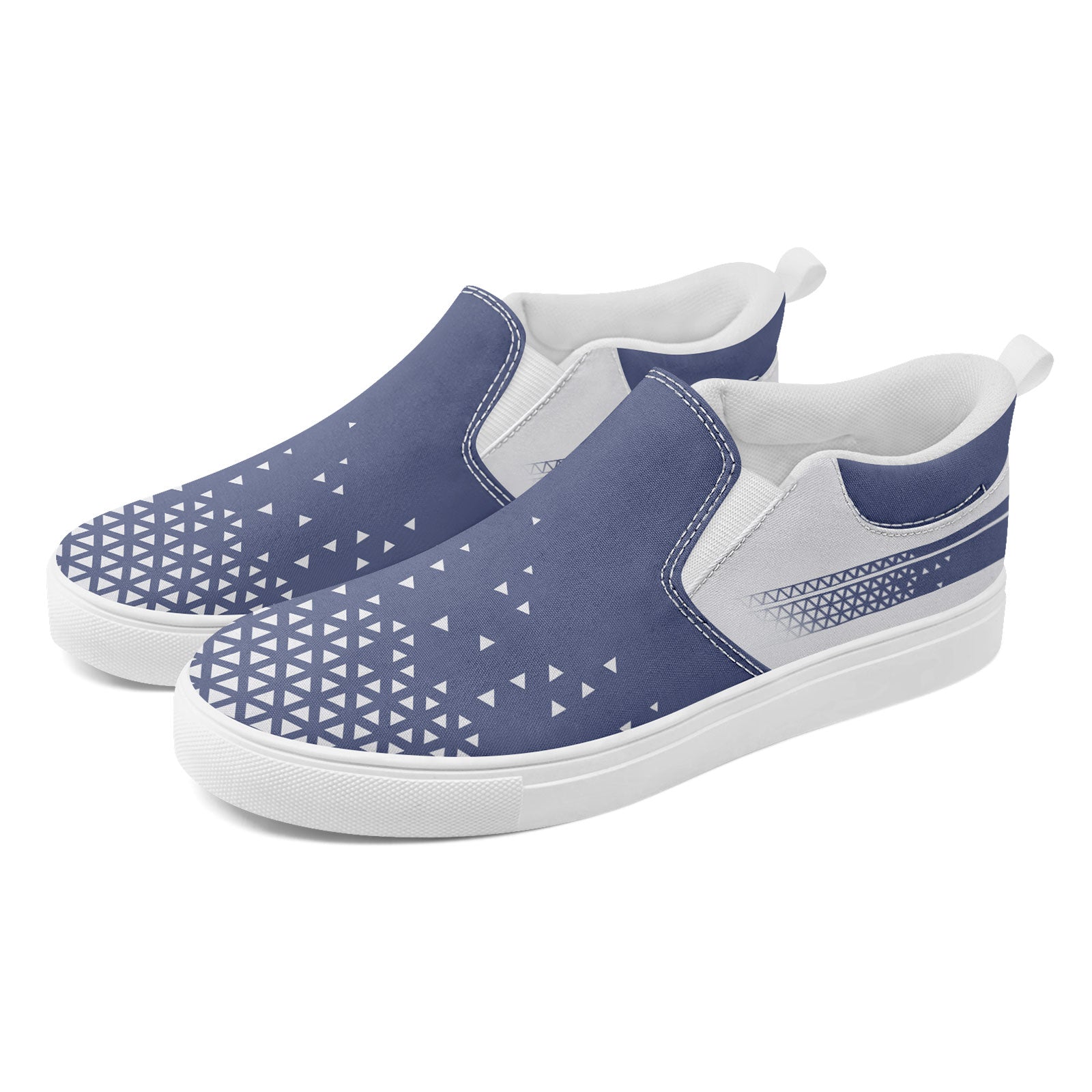 Custom Canvas Sneakers Personalized Slip On Shoes FN071-E023042-11