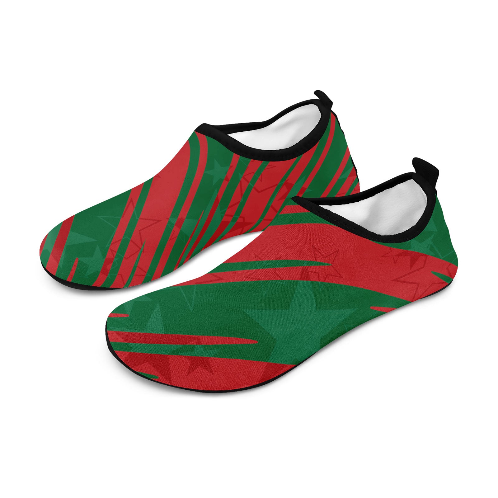 Custom Morocco 2026 World Cup Sneakers DIY Country Flag Running Shoes Lightweight Sport Shoes Gift for Football Fans Personalized Team Name and Logo FN086-F009143-5