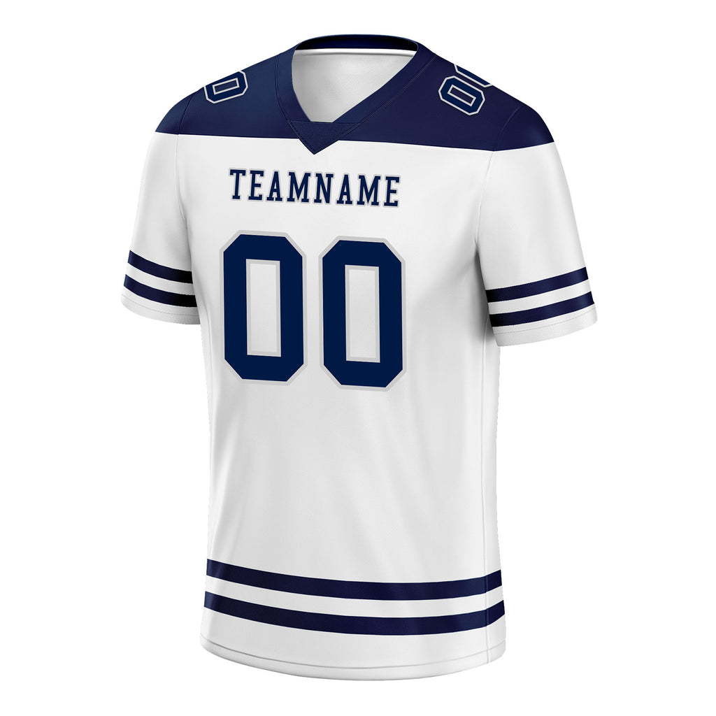 Custom Dallas Personalized Authentic Football Jersey FBJ02-E0607-20
