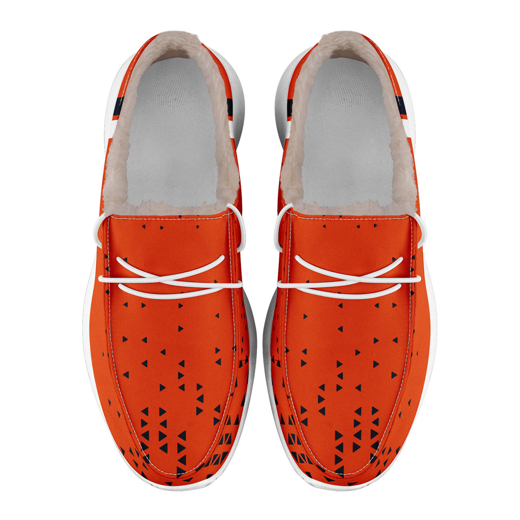 Custom Orange Blue Chicago Shoes Personalized Sneaker FN042-D020279-7