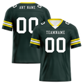 Custom Green Classic Style Personalized Authentic Football Jersey FBJ02-bd0a7007
