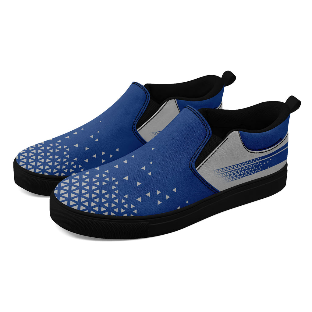 Custom Canvas Sneakers Personalized Slip On Shoes FN071-E023042-4