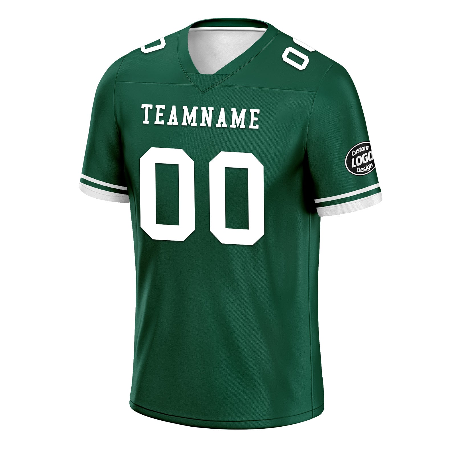 Custom Green New York Personalized Authentic Football Jersey FBJ02-D020263-28