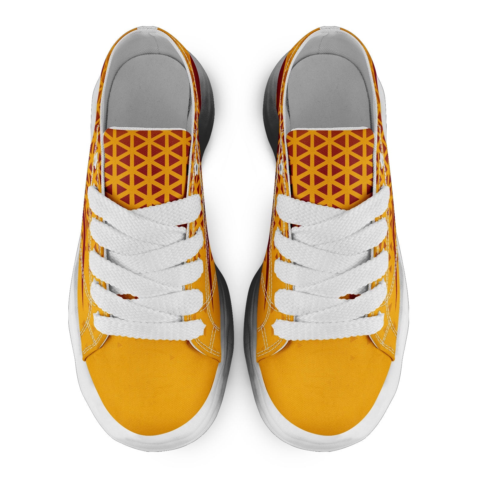 Custom Red Yellow Arizona Shoes Personalized Sneaker FN038-D023003-1 Custom Online