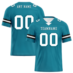 Custom Blue Classic Style Personalized Authentic Football Jersey FBJ02-bd0a70be