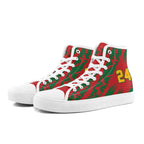 Custom Morocco 2026 World Cup Sneakers DIY Country Flag Running Shoes Lightweight Sport Shoes Gift for Football Fans Personalized Team Name and Logo FN024-F009121-7