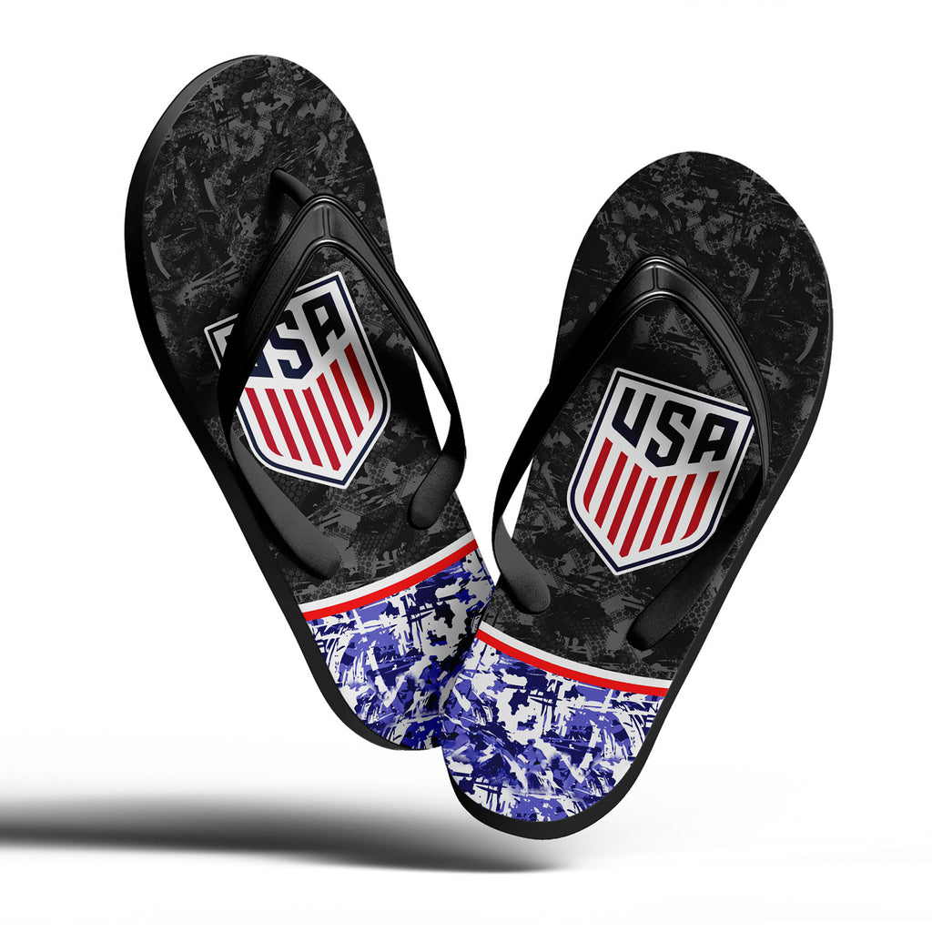 Custom United States 2026 World Cup Sneakers DIY Country Flag Running Shoes Lightweight Sport Shoes Gift for Football Fans Personalized Team Name and Logo FN058-F028041-19