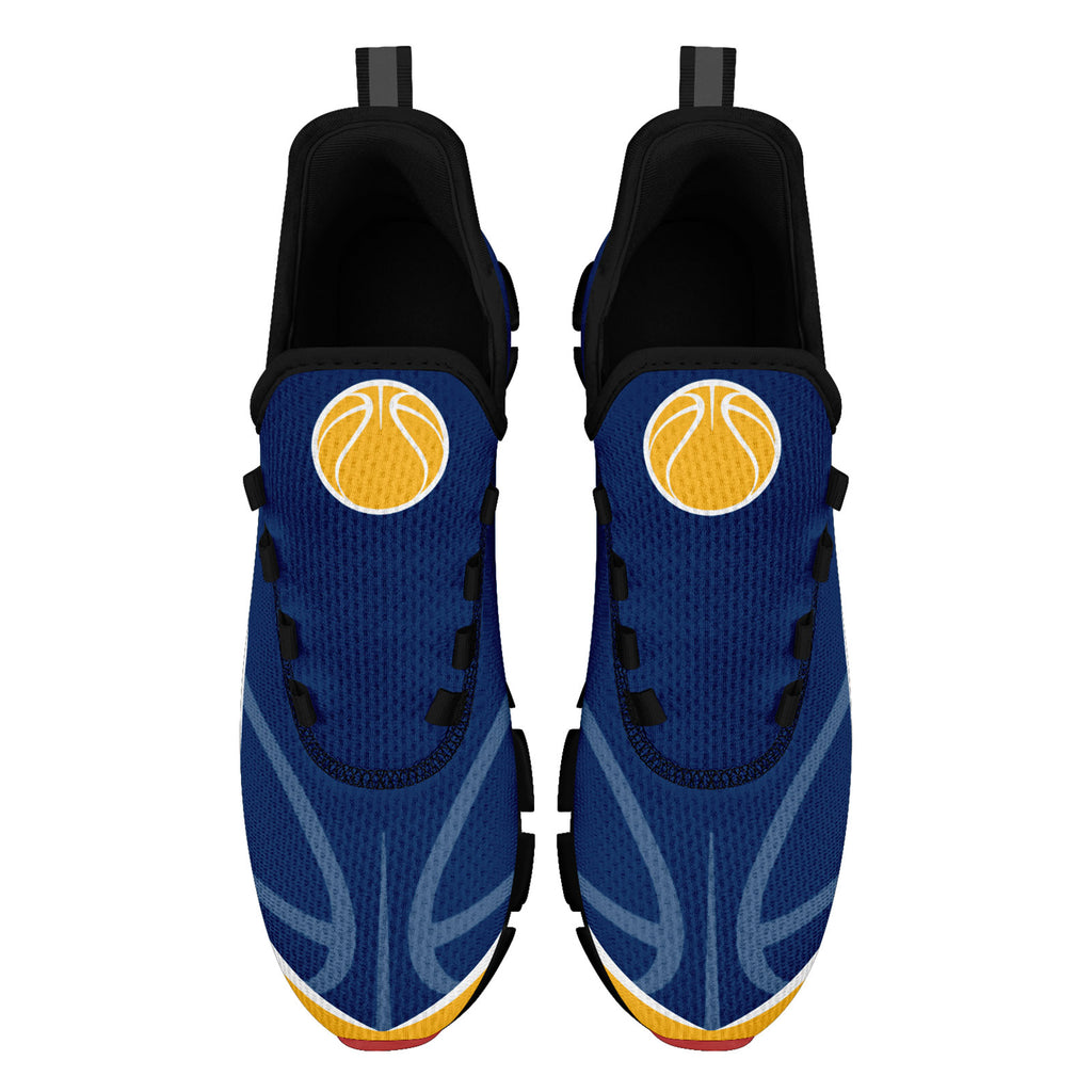 Custom Blue Yellow Maxsoul Shoes Personalized Sneaker FN003XD-D020391-4