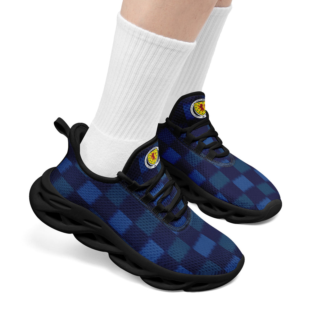 Custom Scotland 2026 World Cup Sneakers DIY Country Flag Running Shoes Lightweight Sport Shoes Gift for Football Fans Personalized Team Name and Logo FN003-F020027-2