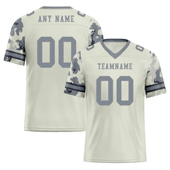 Custom Camo Personalized Authentic Football Jersey FBJ02-D06127