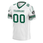 Custom White New York Personalized Authentic Football Jersey FBJ02-D025033-30