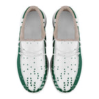 Custom Green White New York Shoes Personalized Sneaker FN042-D020279-28
