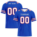 Custom Dark Blue Buffalo Personalized Authentic Football Jersey FBJ02-E0601-4