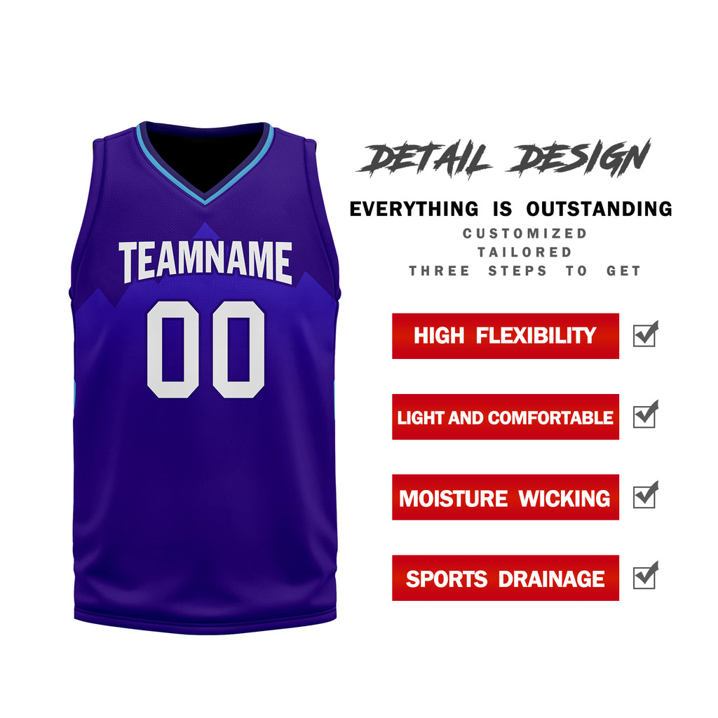 Custom Purple City Edition Personalized Sports Uniform Authentic Basketball Jersey BBJ01-D06101-29