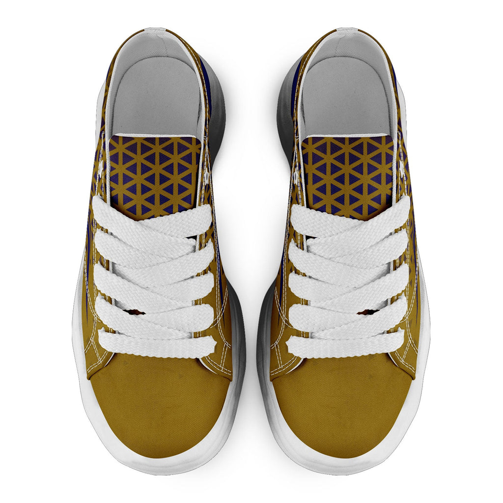 Custom Blue Yellow Maryland Shoes Personalized Sneaker FN038-D023003-2 Custom Online