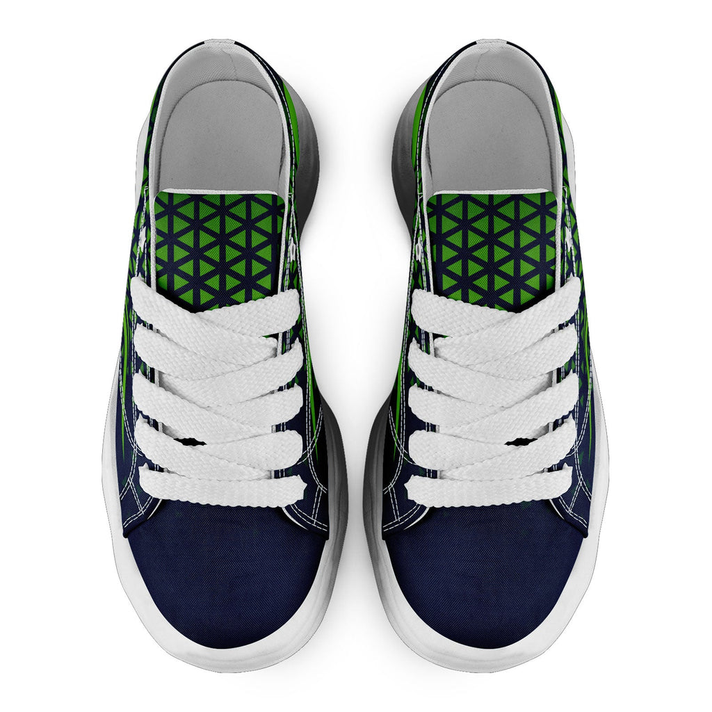 Custom Blue White Washington Shoes Personalized Sneaker FN038-D023003-27 Custom Online