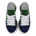 Custom Blue White Washington Shoes Personalized Sneaker FN038-D023003-27 Custom Online