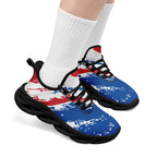 Custom South Korea 2026 World Cup Sneakers DIY Country Flag Running Shoes Lightweight Sport Shoes Gift for Football Fans Personalized Team Name and Logo FN003-F009130-2
