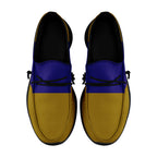 Custom Purple Yellow Baltimore Jacket and Sports Shoes Combo Offer Personalized Combo ZH-D020294-2