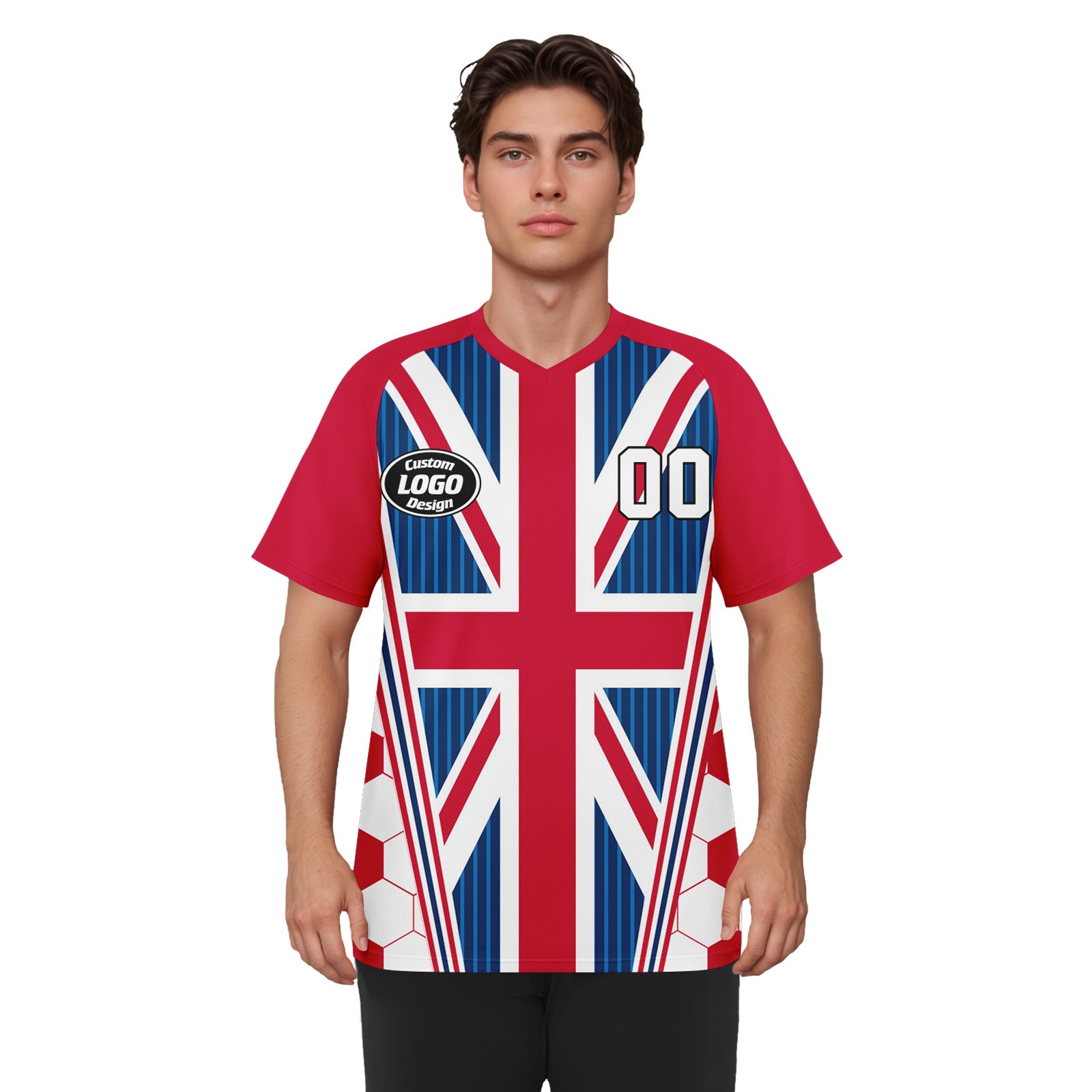 Custom England 2026 World Cup Football Shirt Customized Soccer Jersey for Fans Add Your Name & Number FZ190-F023109-8