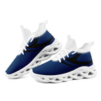 Custom Blue Black Indianapolis Football Jersey and Sports Shoes Combo Offer Personalized Combo ZH-D025008-16