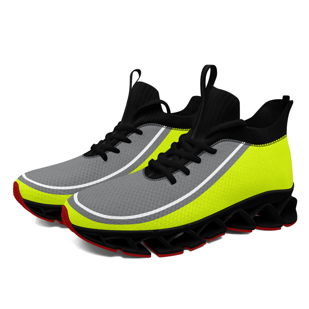 Custom Green Gray Maxsoul Shoes Personalized Sneaker FN030XD-D020388-22