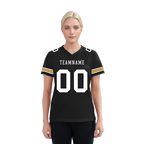 Custom Black Classic Style Personalized Authentic Football Jersey FBJ02-bd0a70a8