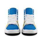 Custom Blue Yellow Los Angeles Football Jersey and Firesoul Sports Shoes Combo Offer Personalized Combo ZH-D020273-22