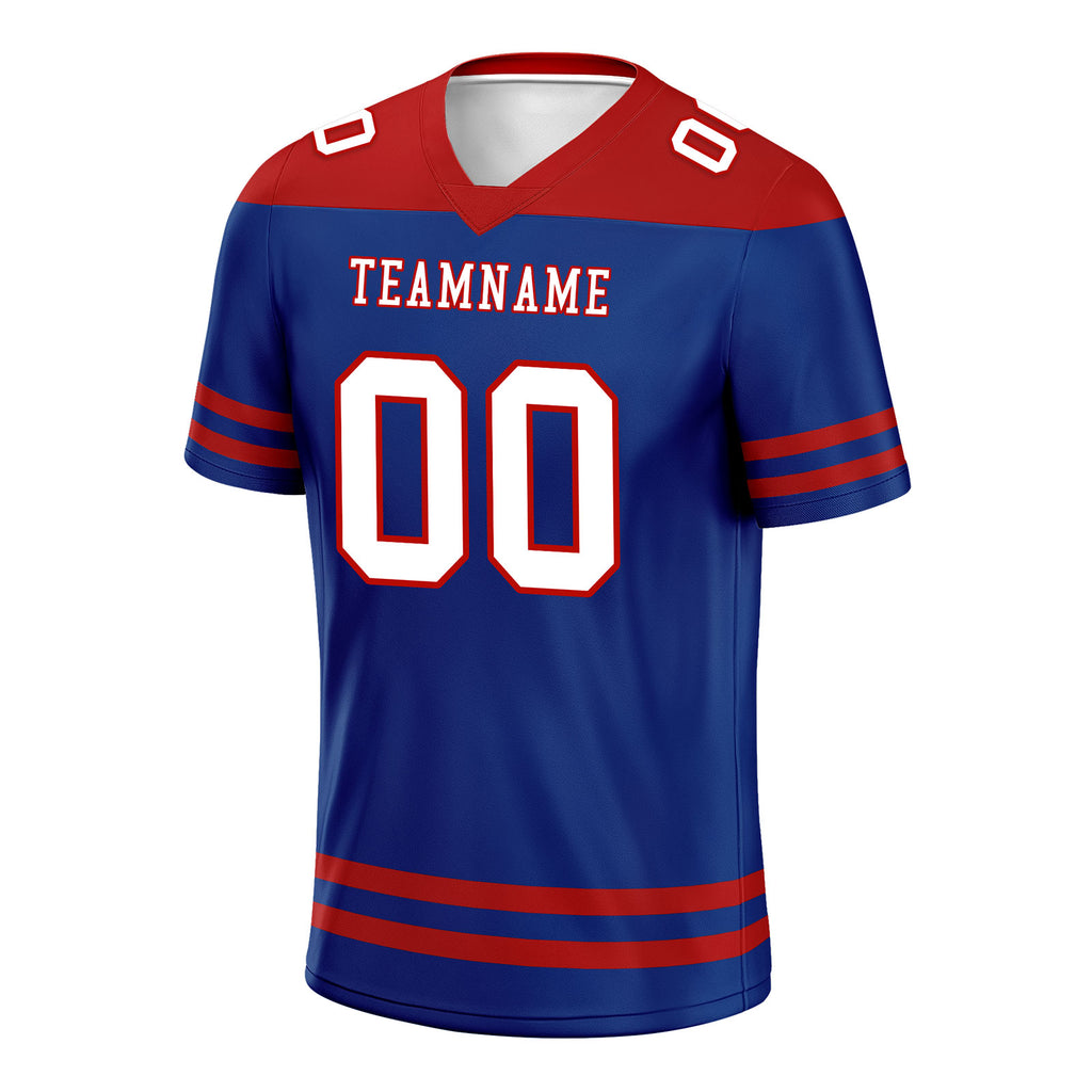 Custom New York Personalized Authentic Football Jersey FBJ02-E0607-18