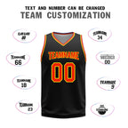 Custom Black Blue Orange White Oklahoma City City Edition Personalized Reversible Basketball Set Sports Basketball Jersey BBJ01R-D0610-21-COOLMAX