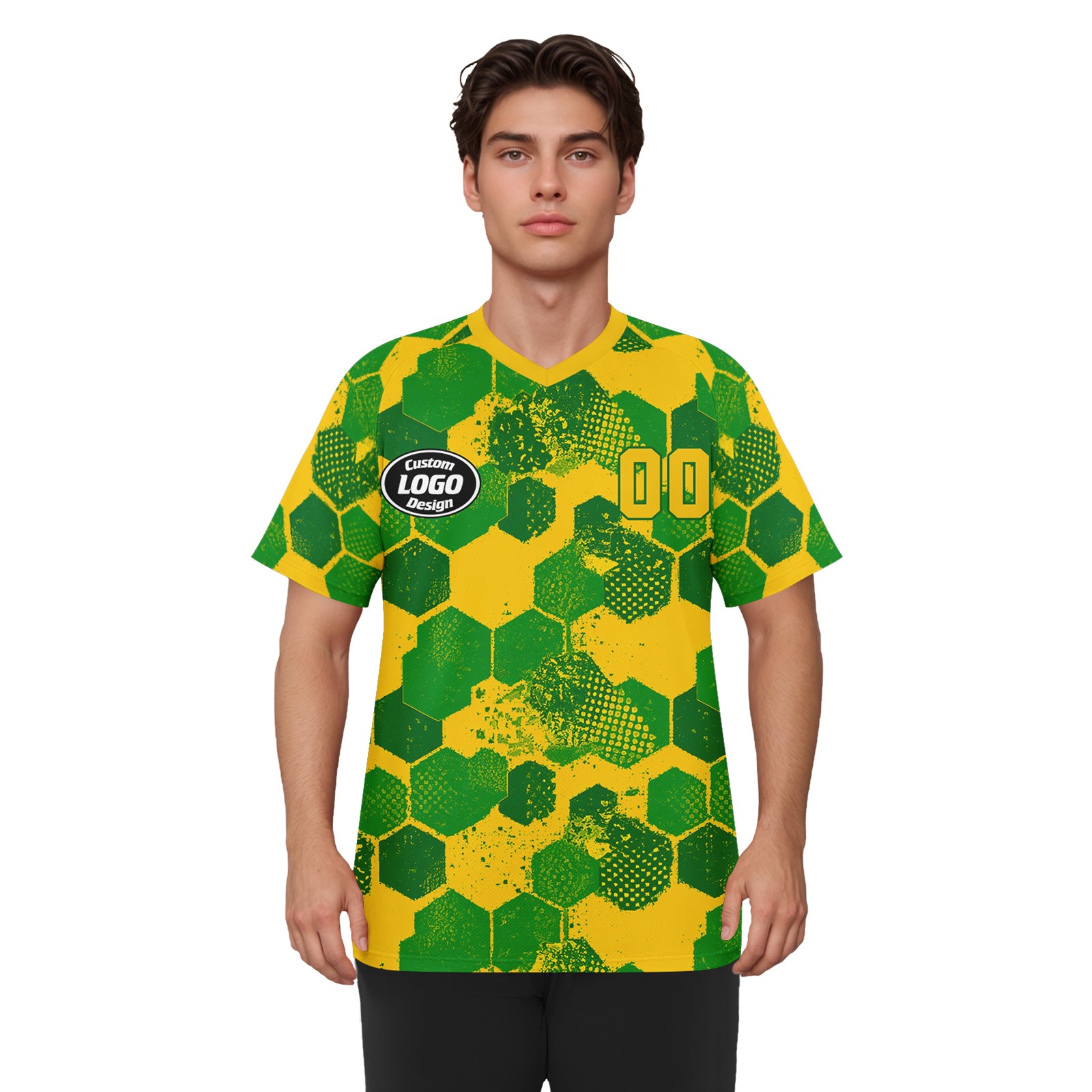 Custom Brazil 2026 World Cup Football Shirt Customized Soccer Jersey for Fans Add Your Name & Number FZ190-F027083-4