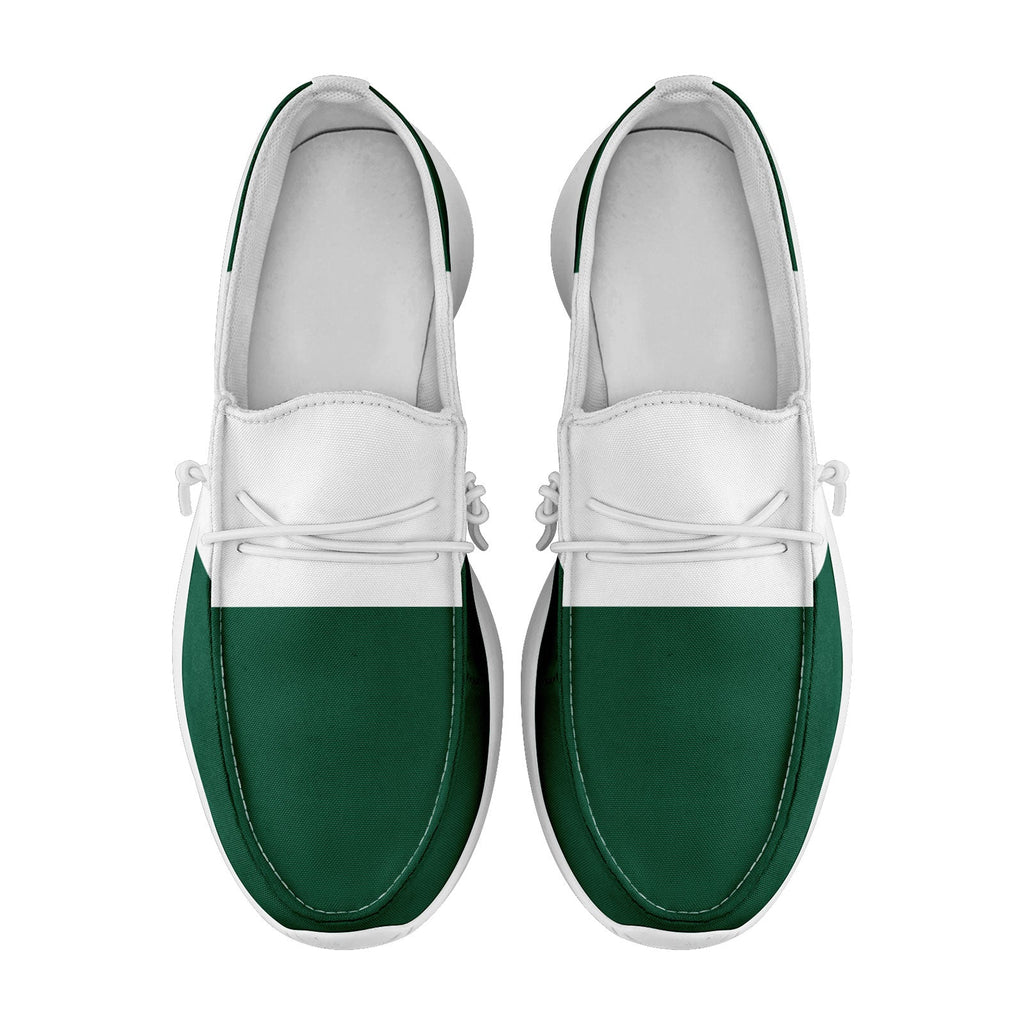 Custom New York Green White Shoes Personalized Sneaker FN018-D020278-28 Custom Online