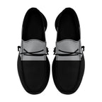 Custom Black White Gray Las Vegas Jacket and Sports Shoes Combo Offer Personalized Combo ZH-D020294-20